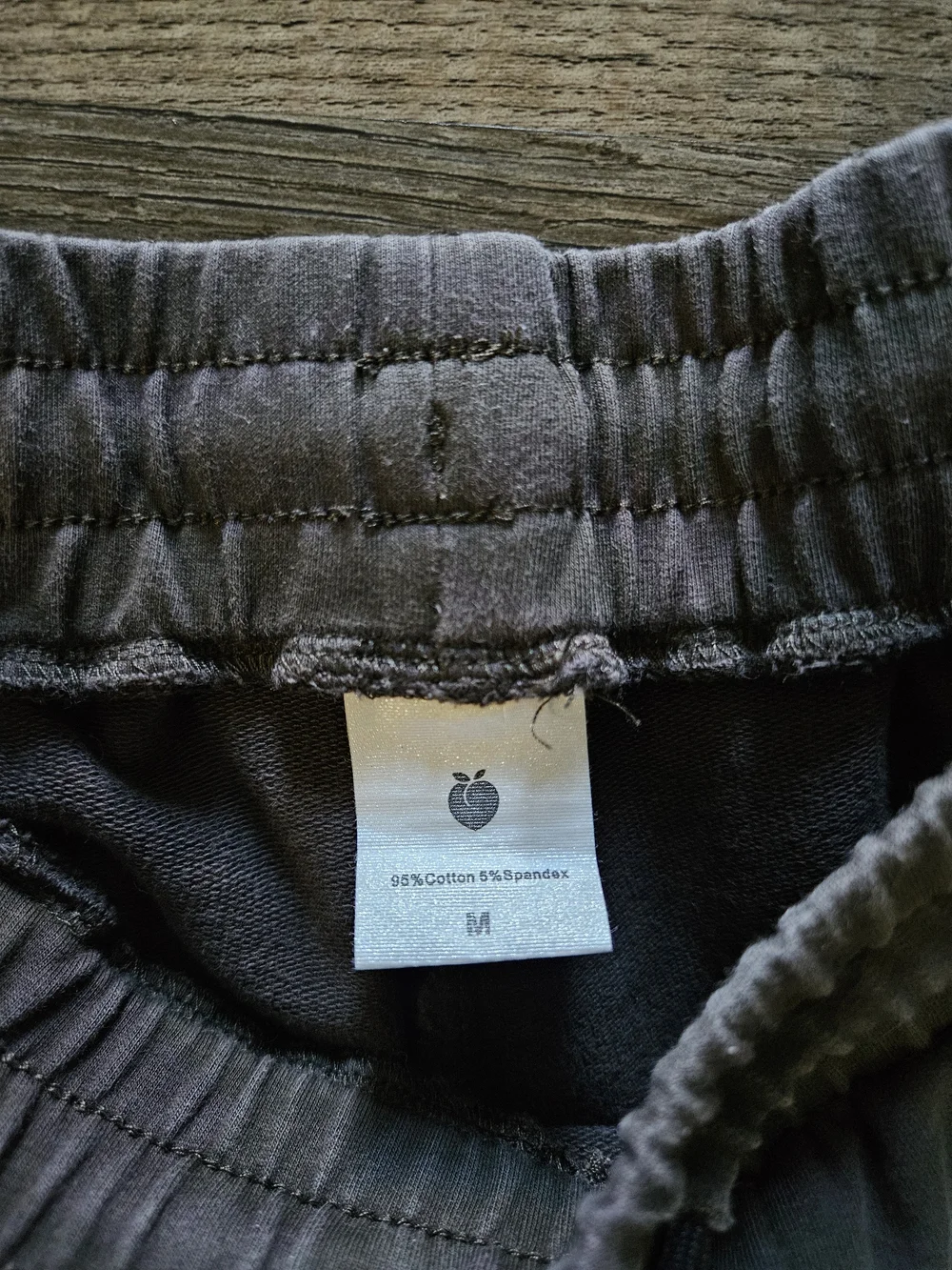 Flexliving Faded Camo Raw Hem Lifting Sweat Shorts
